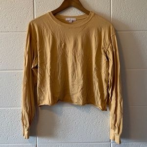 Cropped Long Sleeve Shirt